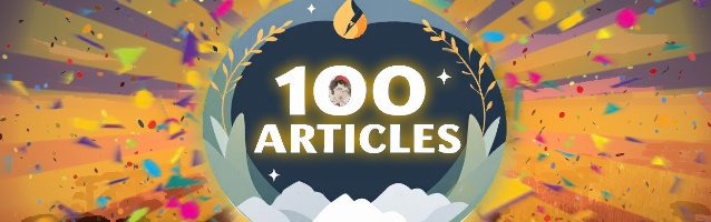 100 articles et toujours debout bilan, redesign et l’avenir